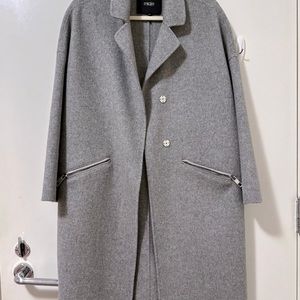 Maje Grima Coat with an oversize silhouette